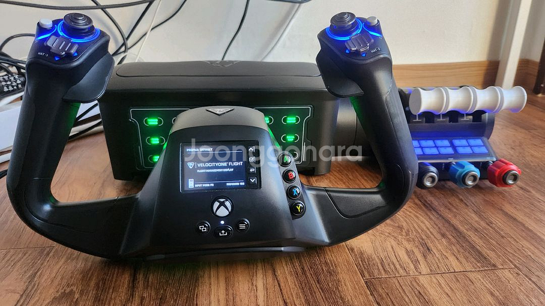 터틀비치 벨로시티 원 플라이트 시스템 비행기 조이스틱--0