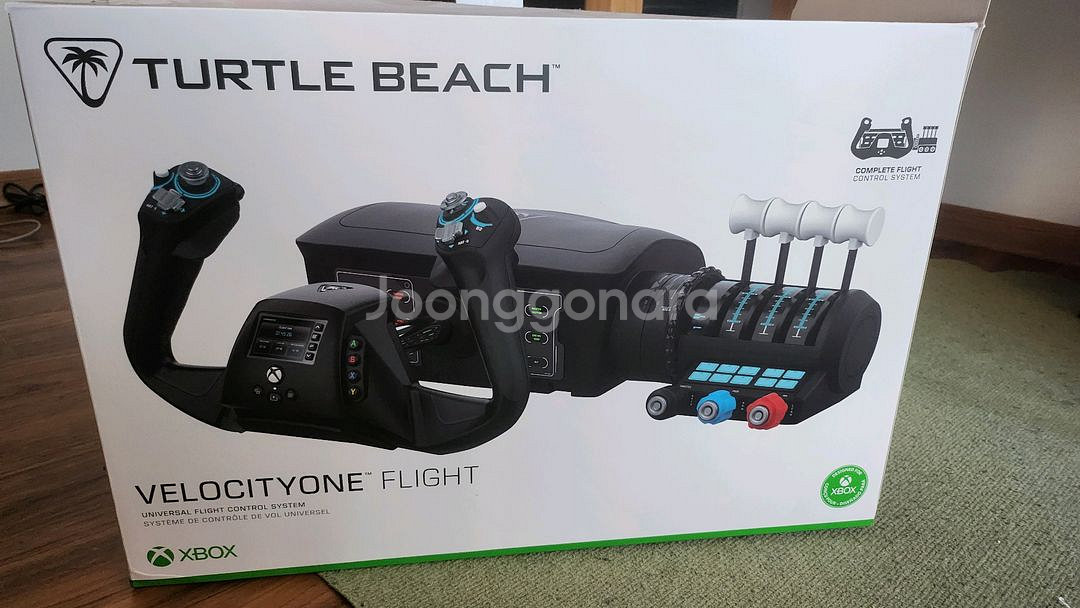 터틀비치 벨로시티 원 플라이트 시스템 비행기 조이스틱--3
