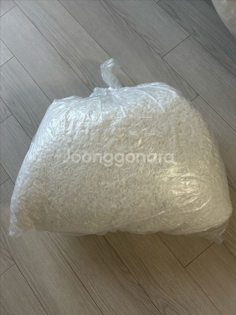비숑재질 꼬불꼬불 원단(대용량)--0