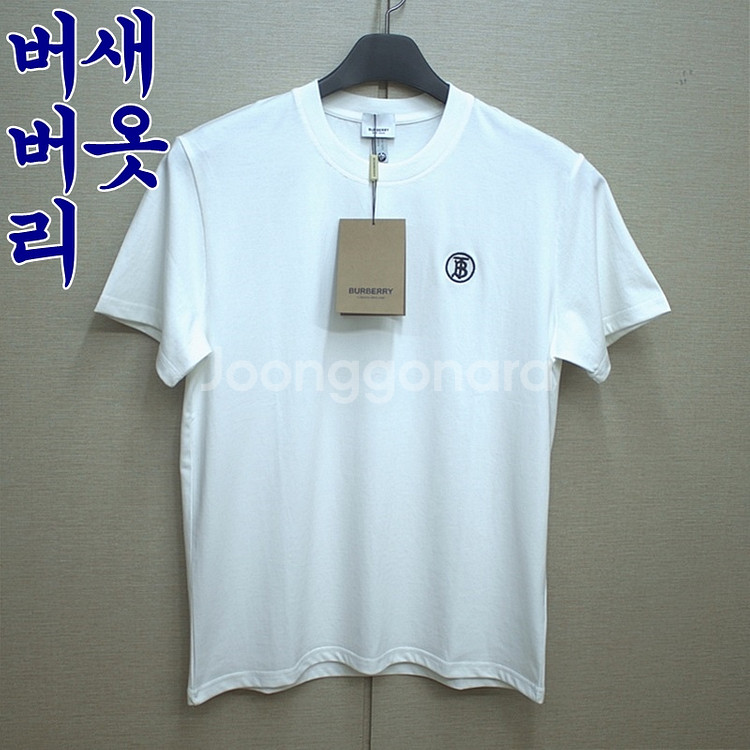 0315-버버리새옷25년(105)순면,반팔라운드티셔츠/--0