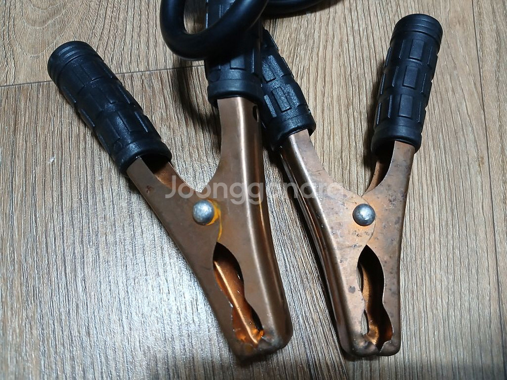 자동차 배터리 점프선 220cm 거의 새것 차량 필수품--2