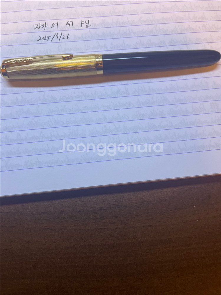 파카 51 디럭스 GT 만년필 f닙--1