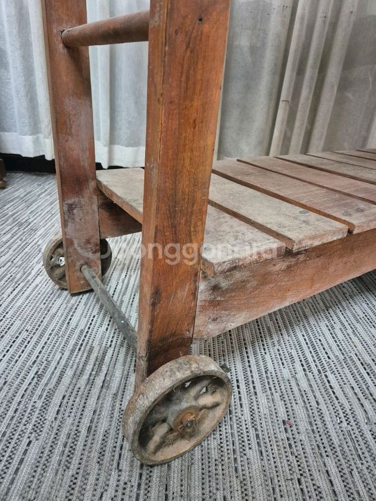 빈티지 인테리어 롤링 랙--5
