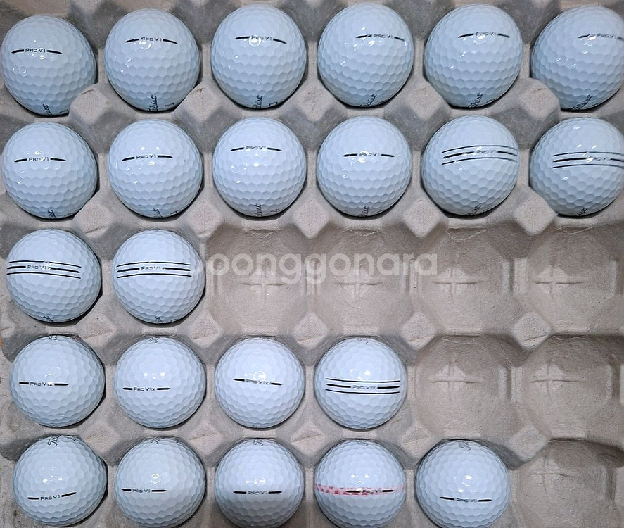 최신형(25년형)타이틀리스트 PROV1 V1X 로스트볼--0
