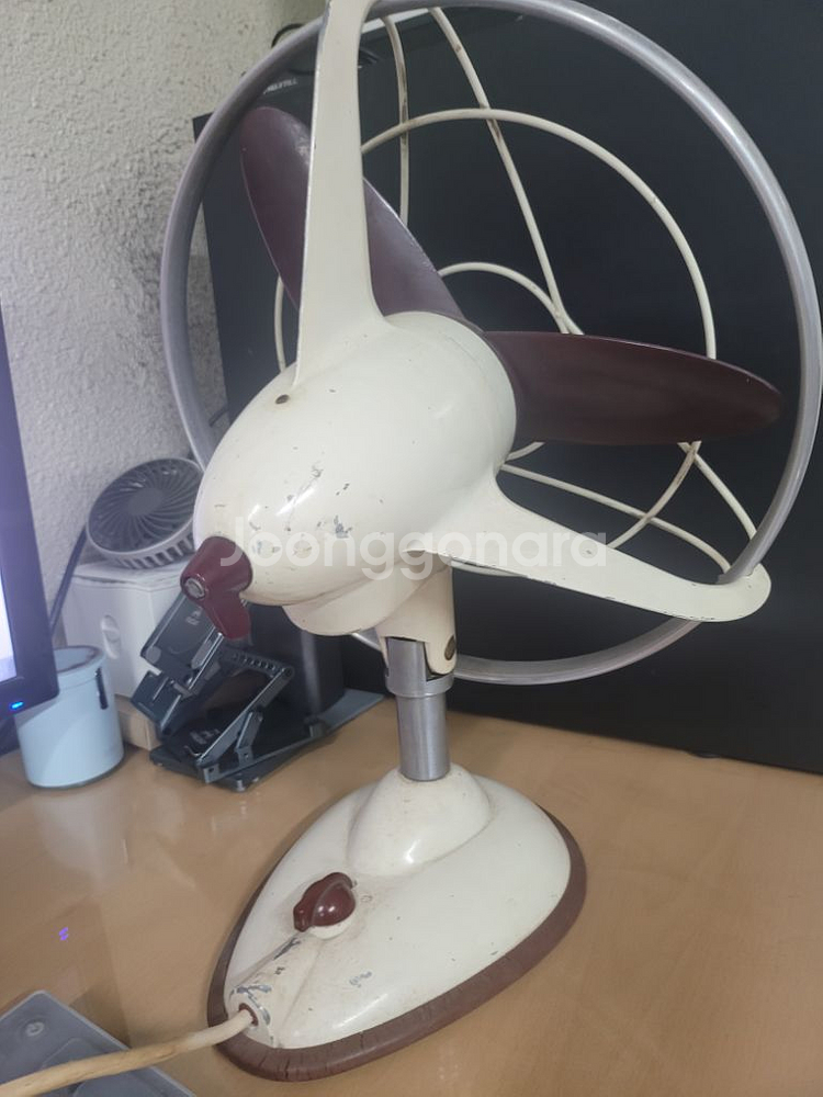 탁상 벽면 선풍기 레트로 1950년 짱짱--2