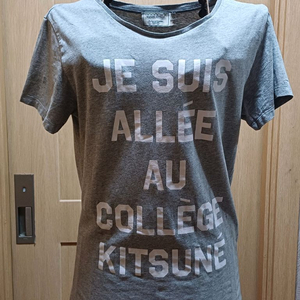 메종키츠네 여성 티셔츠 S size
