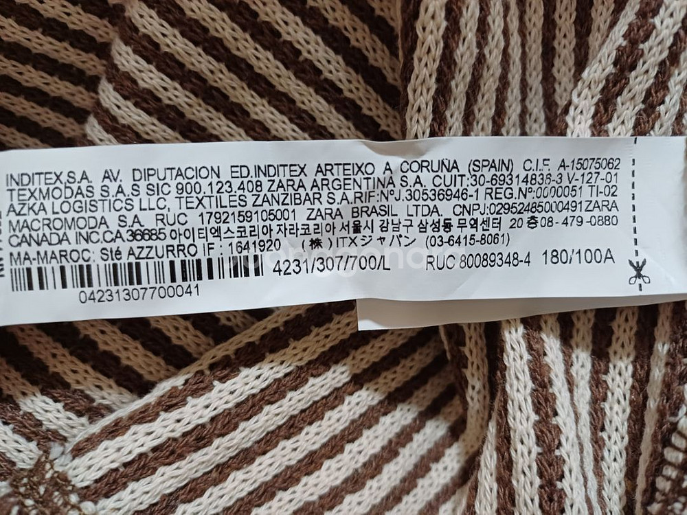 새상품 ZARA 자라 니트 L size--6