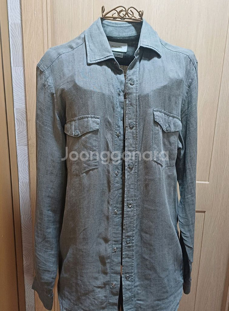 마시모두띠 린넨 셔츠 S Massimo dutti--0