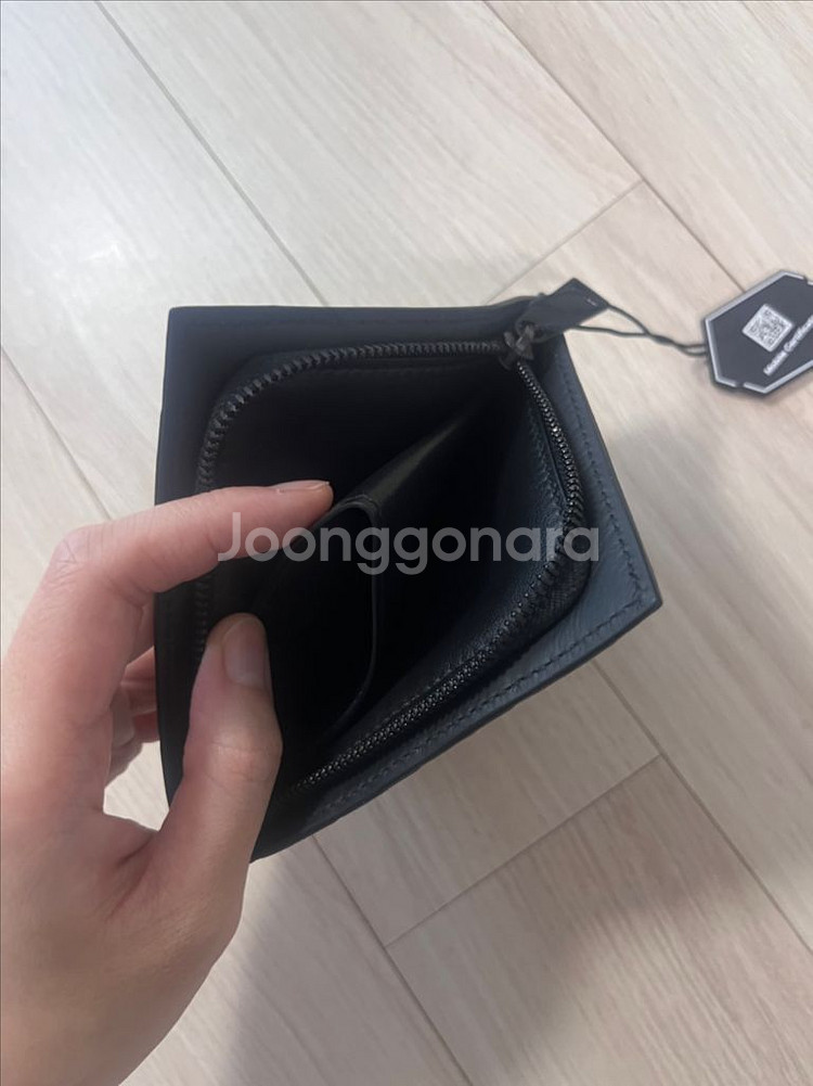 (크림구매/새상품)보테가 베네타 반지갑 블랙--7