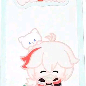 카즈하 미니니 원신 포토카드 투명 클리어카드 입장