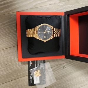 티쏘 발라드 금장 40mm