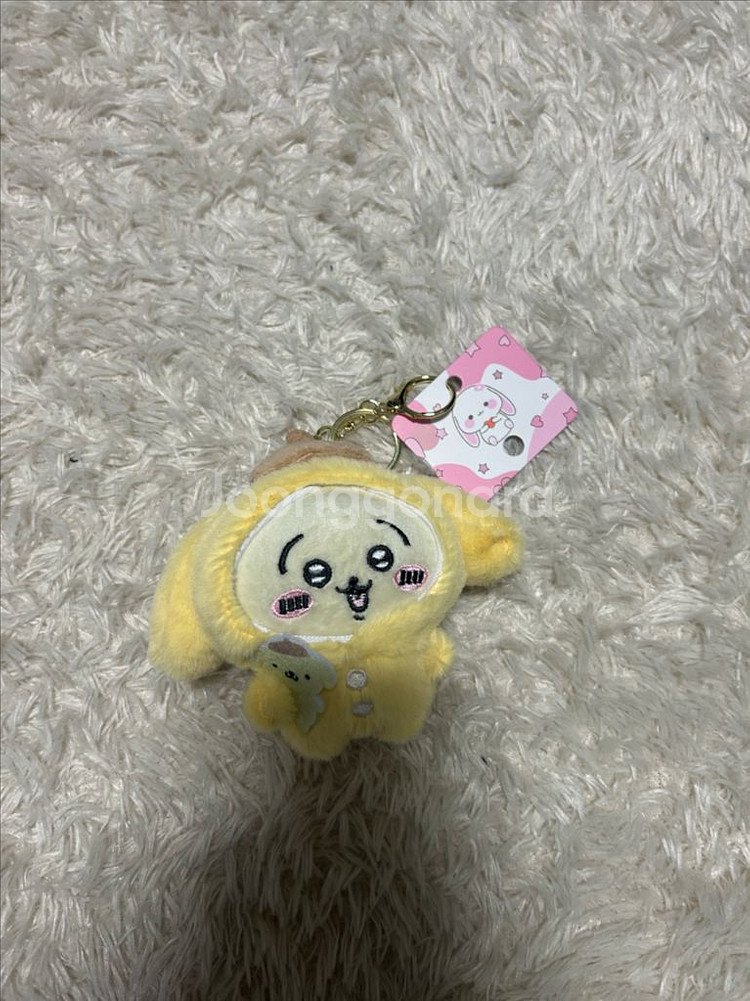 (새상품)치이카와 먼작귀 우사기 폼폼푸린 산리오 콜라보--0