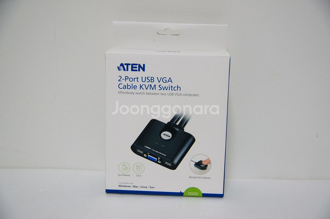 [새상품] ATEN KVM스위치 CS22U(2.5만원--0