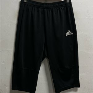 35-36 아디다스 기능성 스판 밴딩 7부반바지