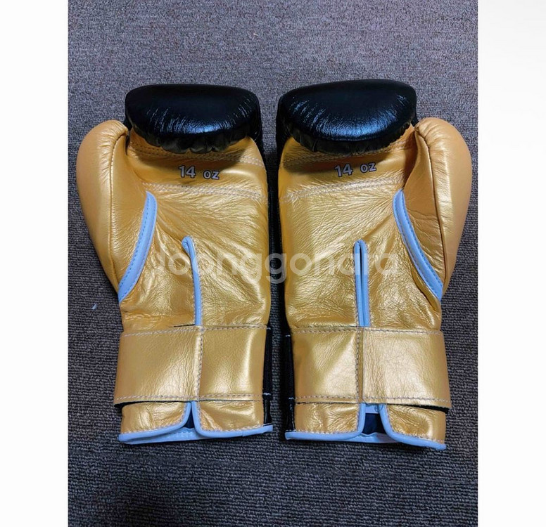위닝 글러브 커스텀 블랙 골드 14oz--1