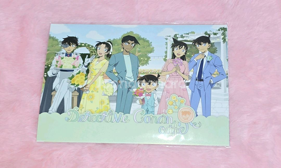 명탐정 코난 카드 6장 일괄 엽서 세트--0