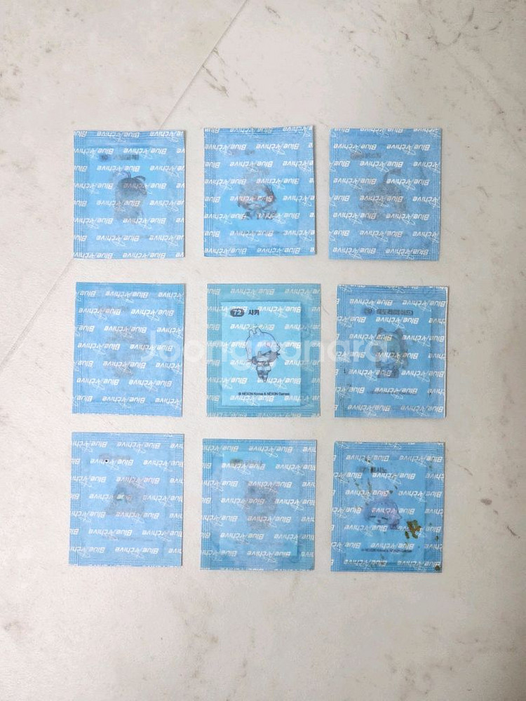 블루아카이브 띠부씰 gs25 시즌2 미개봉 팝니다~!--0