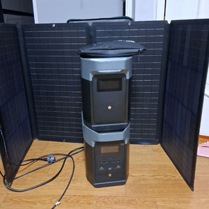 에코플라우텔타2본체 에코플로우보조밧데리 텔타태양광패널