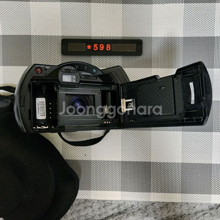 삼성 FX-4 파노라마 필름카메라 파우치포함--4