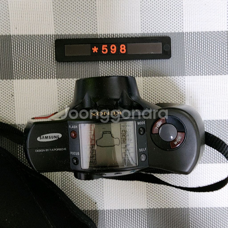 삼성 FX-4 파노라마 필름카메라 파우치포함--1