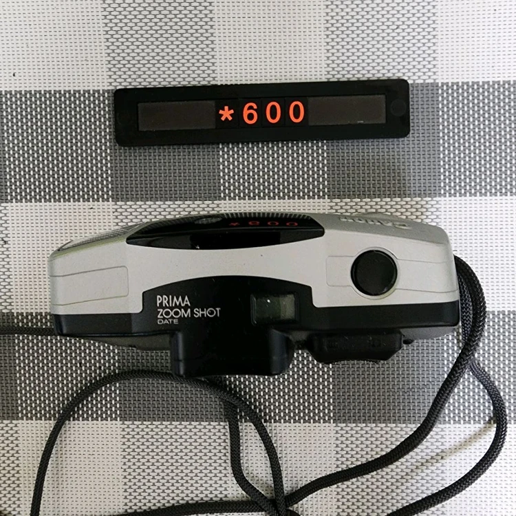 캐논 프리마 줌 샷 데이터백 필름카메라 이미지