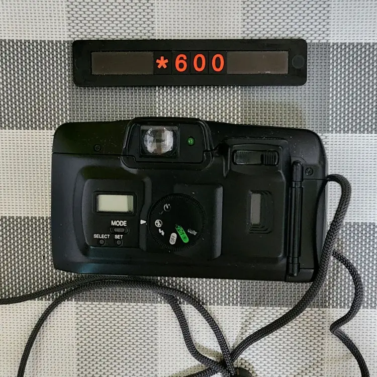 캐논 프리마 줌 샷 데이터백 필름카메라 이미지