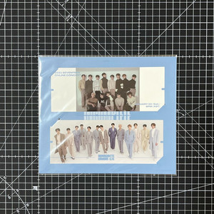 세븐틴 2021 인컴플릿 포토 티켓 세트