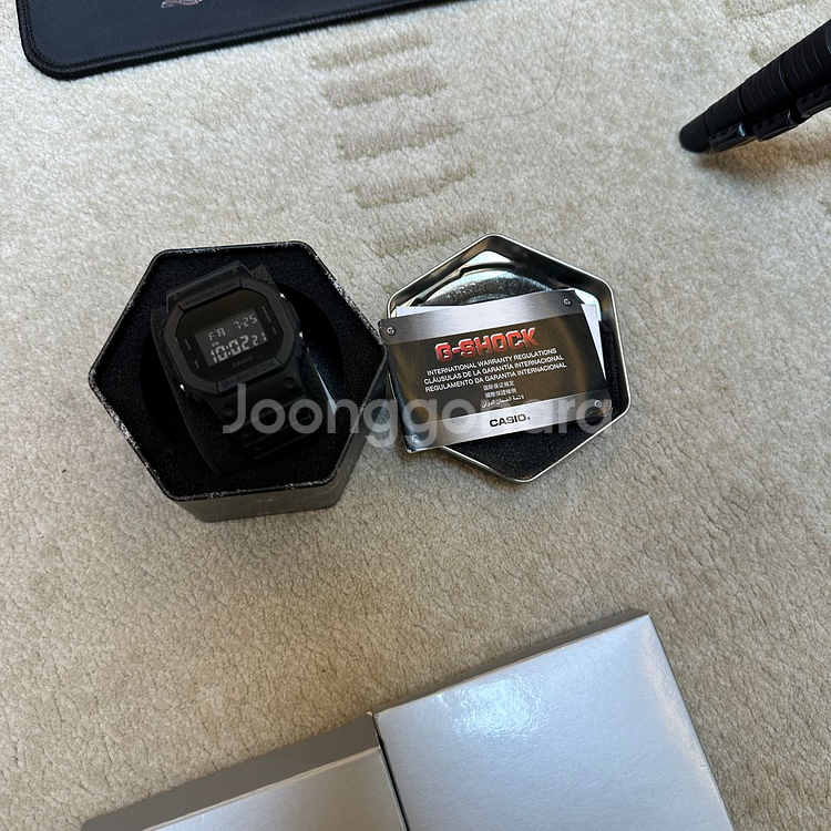 지샥 G-SHOCK DW_5600BB 방수 패션 시계--0