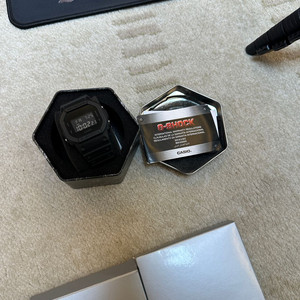 지샥 G-SHOCK DW_5600BB 방수 패션 시계