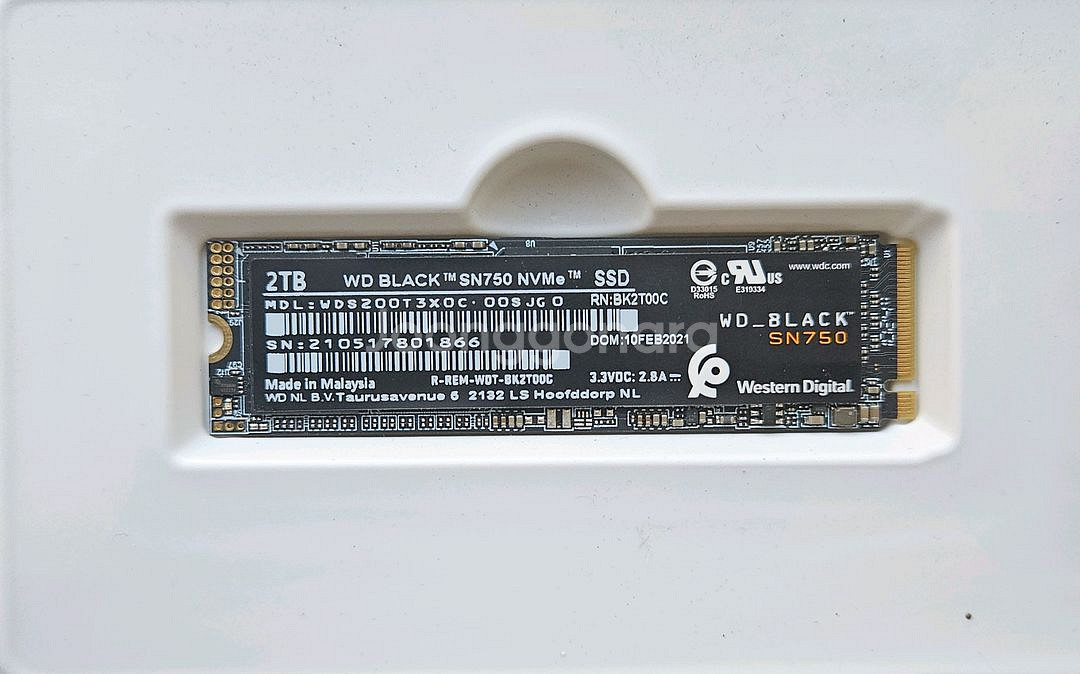 WD BLACK SN750 2TB NVME SSD--0