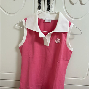 사우스케이프 핑크 민소매 셔츠