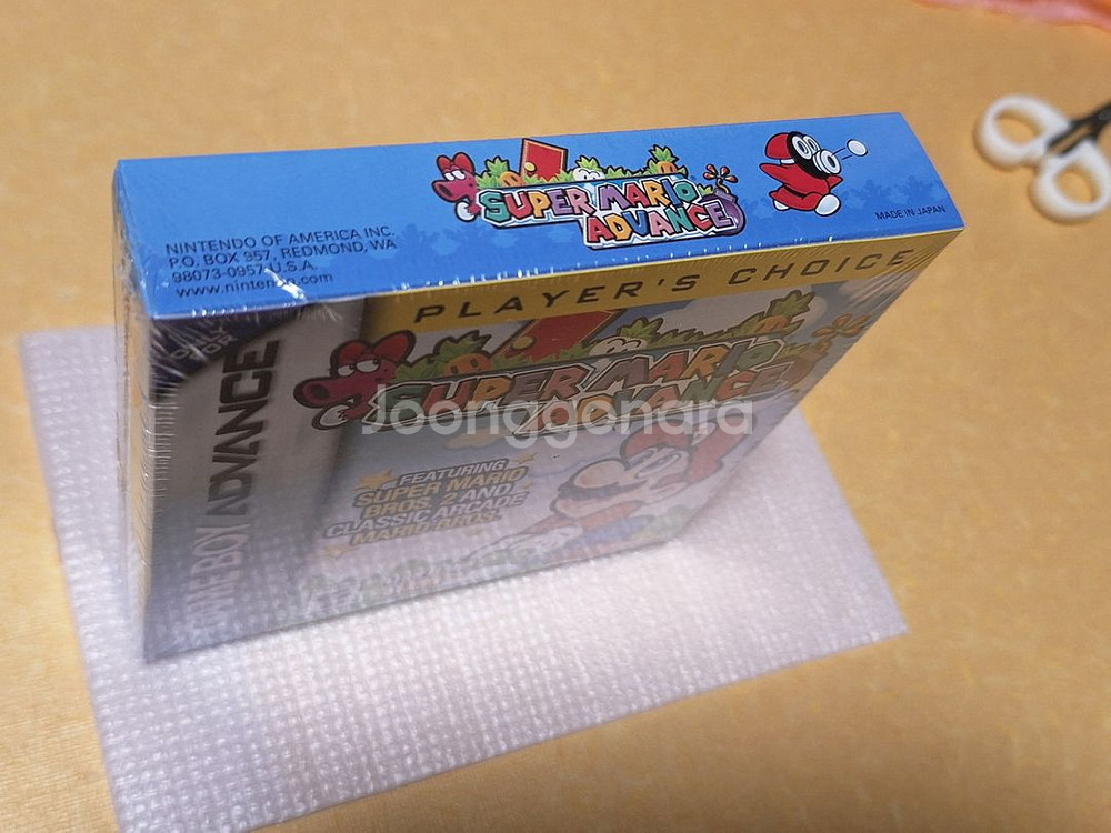 gba 새제품 슈퍼마리오어드벤스 닌텐도 레트로랜드--2