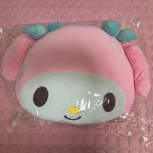 마이멜로디 얼굴쿠션 새상품
