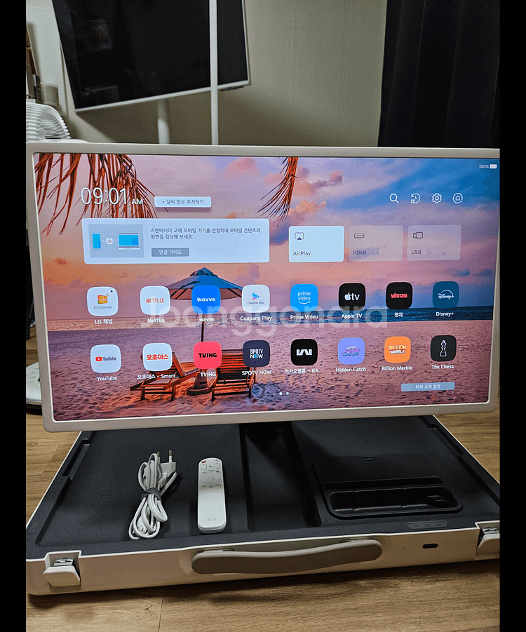 LG 스탠바이미go 27인치--0