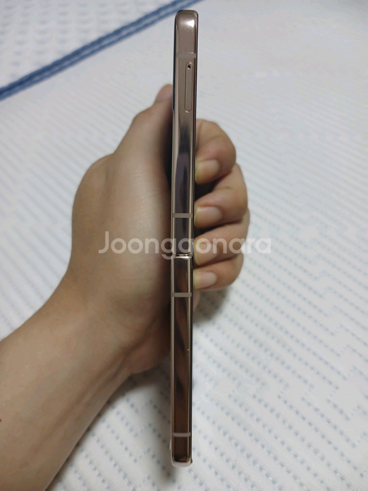 최상급 갤럭시 z플립4 핑크골드 512gb--4