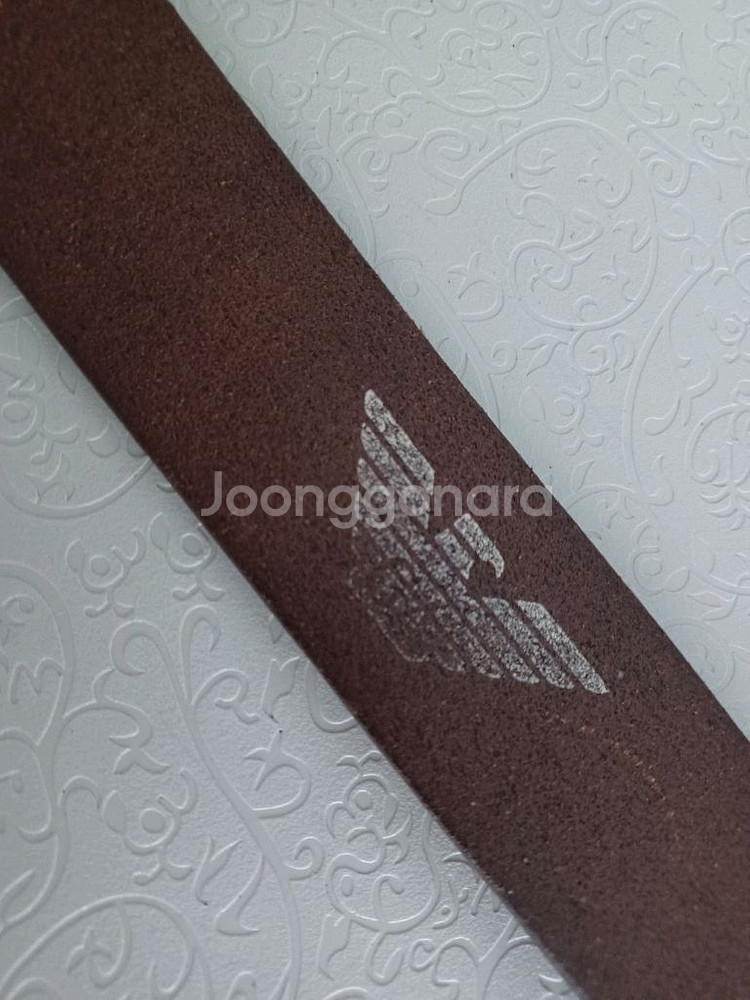 엠포리오 아르마니 통가죽벨트 정품--3