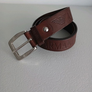 엠포리오 아르마니 통가죽벨트 정품