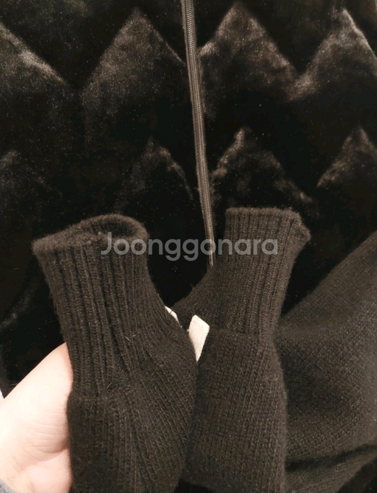 까스텔바작 정품 여성 모 & 캐시미어 소재 집업 85--3