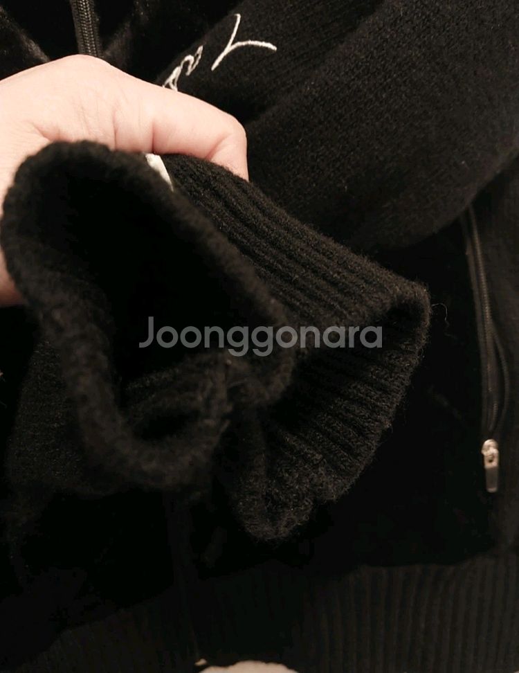 까스텔바작 정품 여성 모 & 캐시미어 소재 집업 85--8