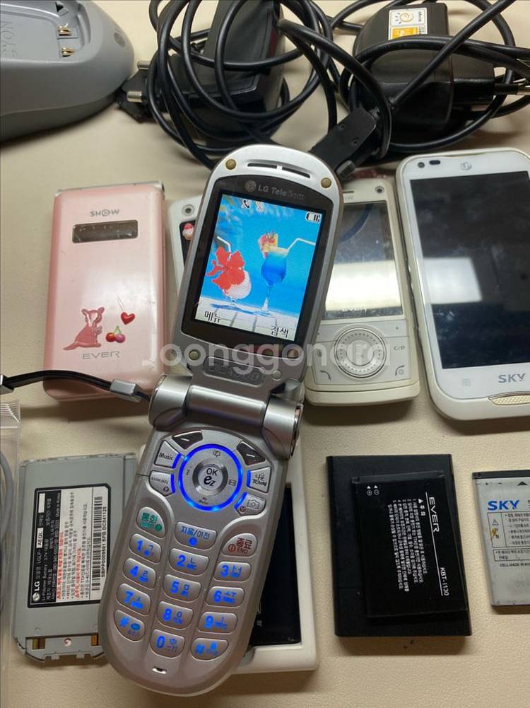 택포)올드폰 피쳐폰 구형폰 3g 옛날폰 구형폰 일괄--1