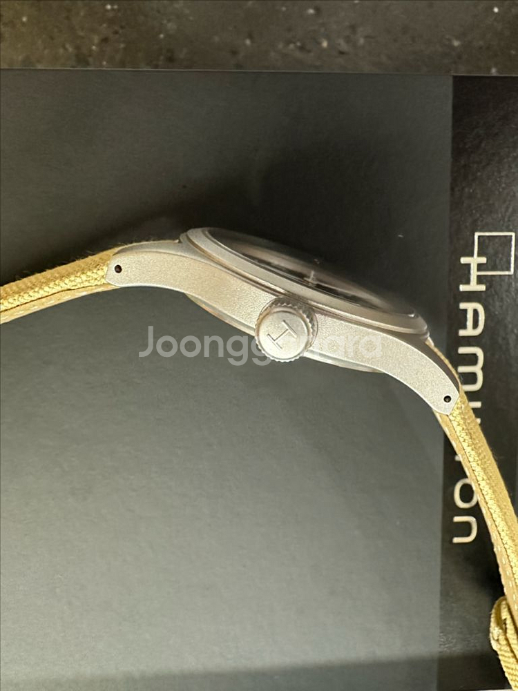 해밀턴 카키필드 H69419933 (미사용) 판매합니다--6