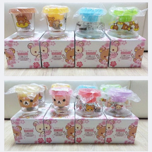 리락쿠마 피규어 화분겸용 장식품 인테리어컵 8종류 설명 이미지