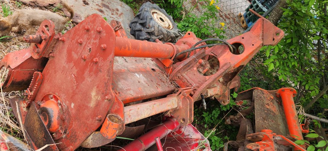 트랙터 트랙트 185 문짝 써래 써레 로터리 로타리--1