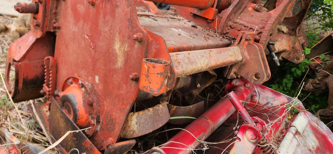 트랙터 트랙트 185 문짝 써래 써레 로터리 로타리--2