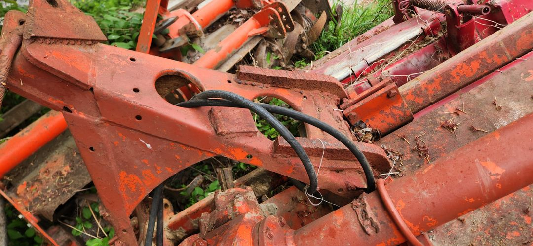 트랙터 트랙트 185 문짝 써래 써레 로터리 로타리--6