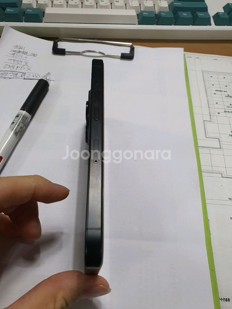 아이폰15프로 256g 스페이스블랙--1