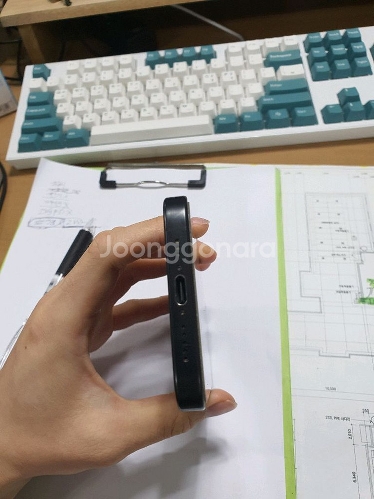 아이폰15프로 256g 스페이스블랙--3