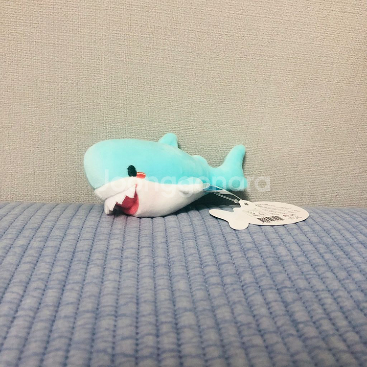 민트 상어 키링--0