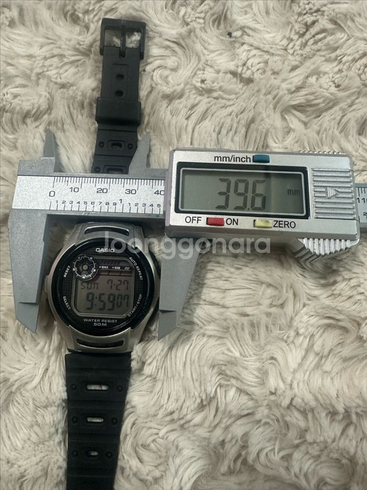CASIO 카시오 10년 배터리 W-213 디지털 시계--7