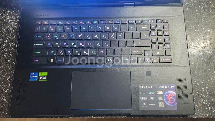 MSI 최신 스텔스17 4K 스튜디오/램32G,4090--4